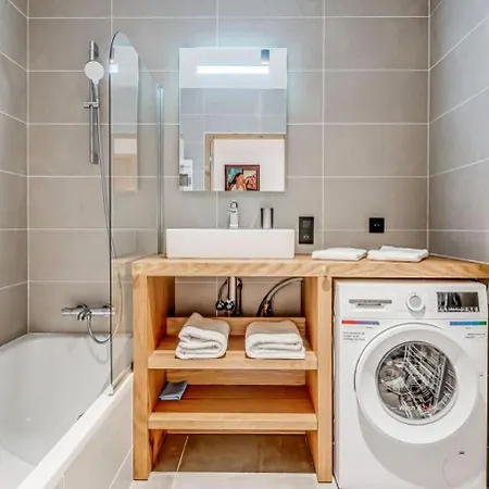 아파트 Les Terrasses De La Vanoise - 4 Pieces Pour 8 Personnes Mae-2711 라 플라뉴