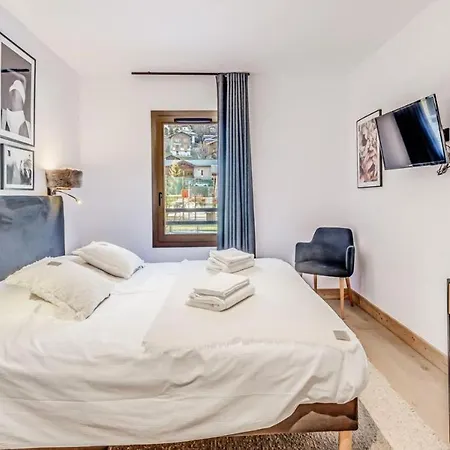 아파트 Les Terrasses De La Vanoise - 4 Pieces Pour 8 Personnes Mae-2711 라 플라뉴